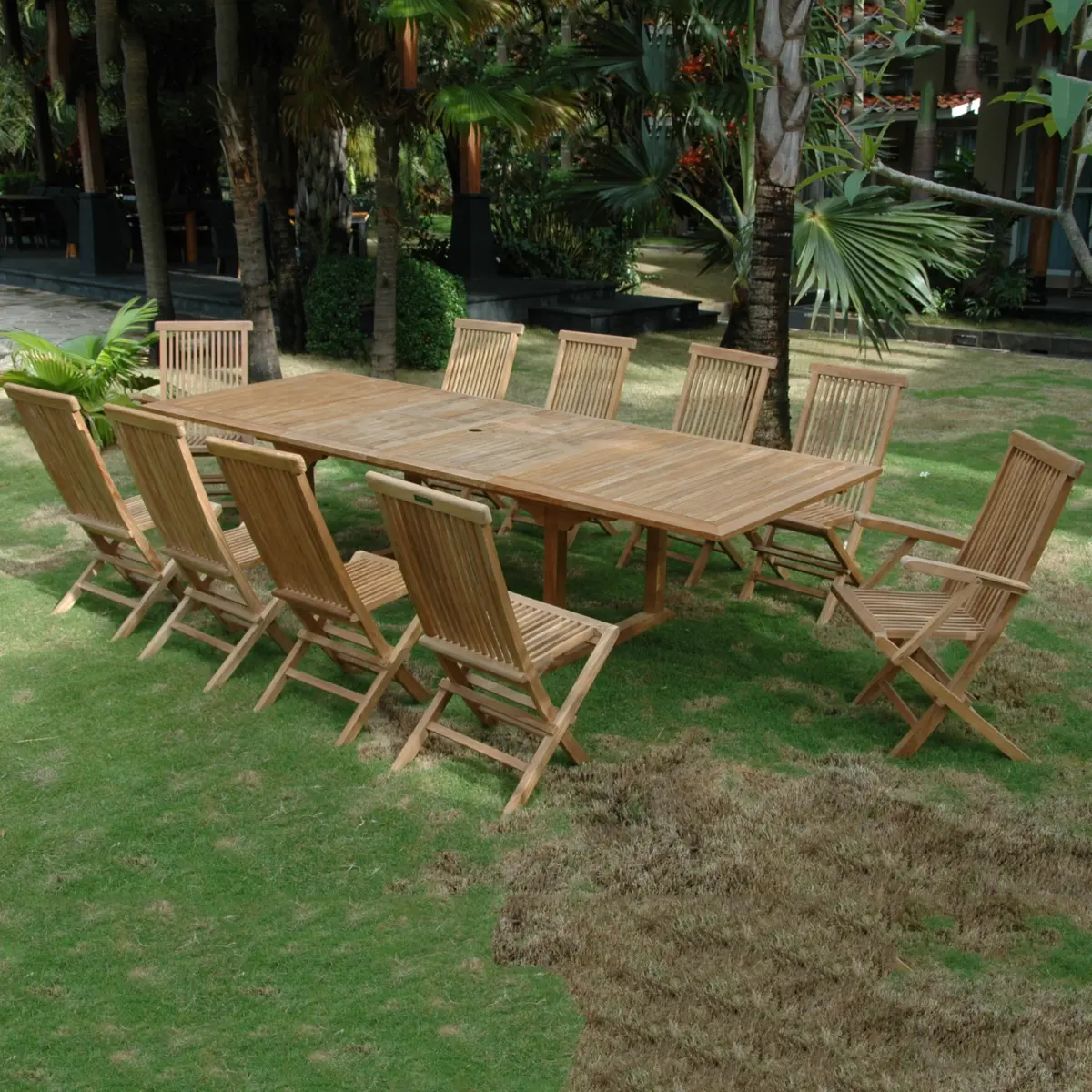 Anderson Teak - Valencia Classic 11-Pieces Dining Set - Image 4