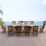 Anderson Teak - Valencia Classic 11-Pieces Dining Set