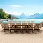 Anderson Teak - Valencia Classic 15-Pieces Dining Set
