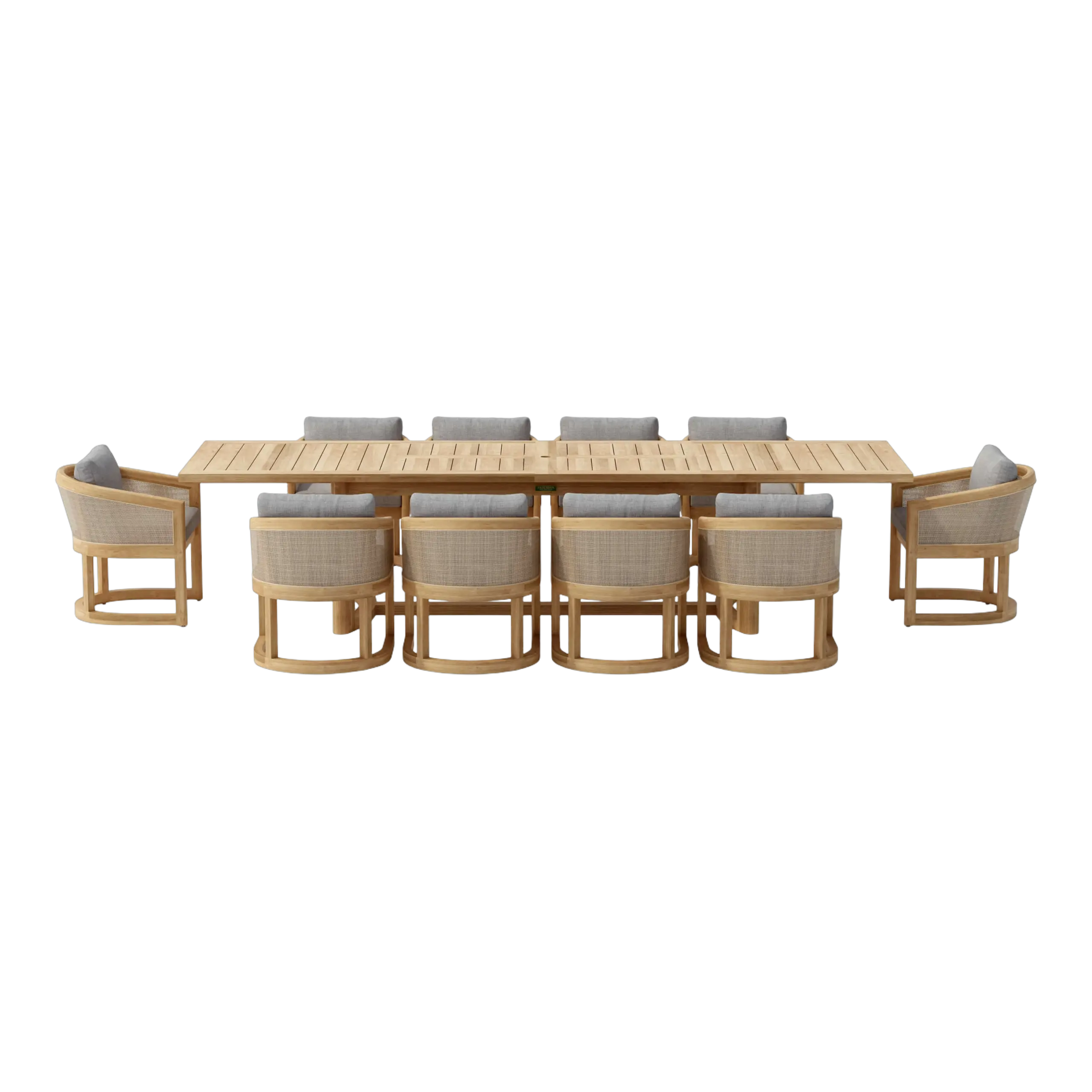 SET-337.2_white-studio.02 Anderson Teak - SET-337 11-pc Catania Dining Set - Image 3