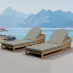 Anderson Teak - SET-339 2-pc Catania Sun Lounger