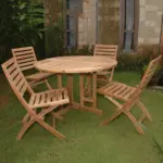 Andrew Butterfly Folding 5-pieces Dining Set