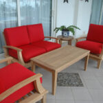 Anderson Teak - Brianna 5-Pieces Deep Seating Loveseat Set - Image 2