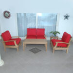Anderson Teak - Brianna 5-Pieces Deep Seating Loveseat Set - Image 3