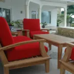 Anderson Teak - Brianna 5-Pieces Deep Seating Loveseat Set - Image 6