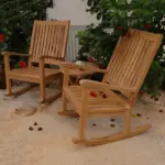 Anderson Teak - Del-Amo Bahama 3-Pieces Set with Folding Round Side Table - Image 3