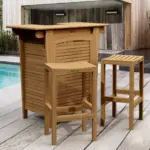 Anderson Teak - Montego 3-Pieces Bar Set - Image 2