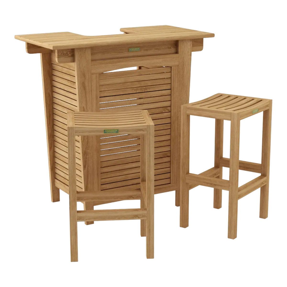 Anderson Teak - Montego 3-Pieces Bar Set - Image 7