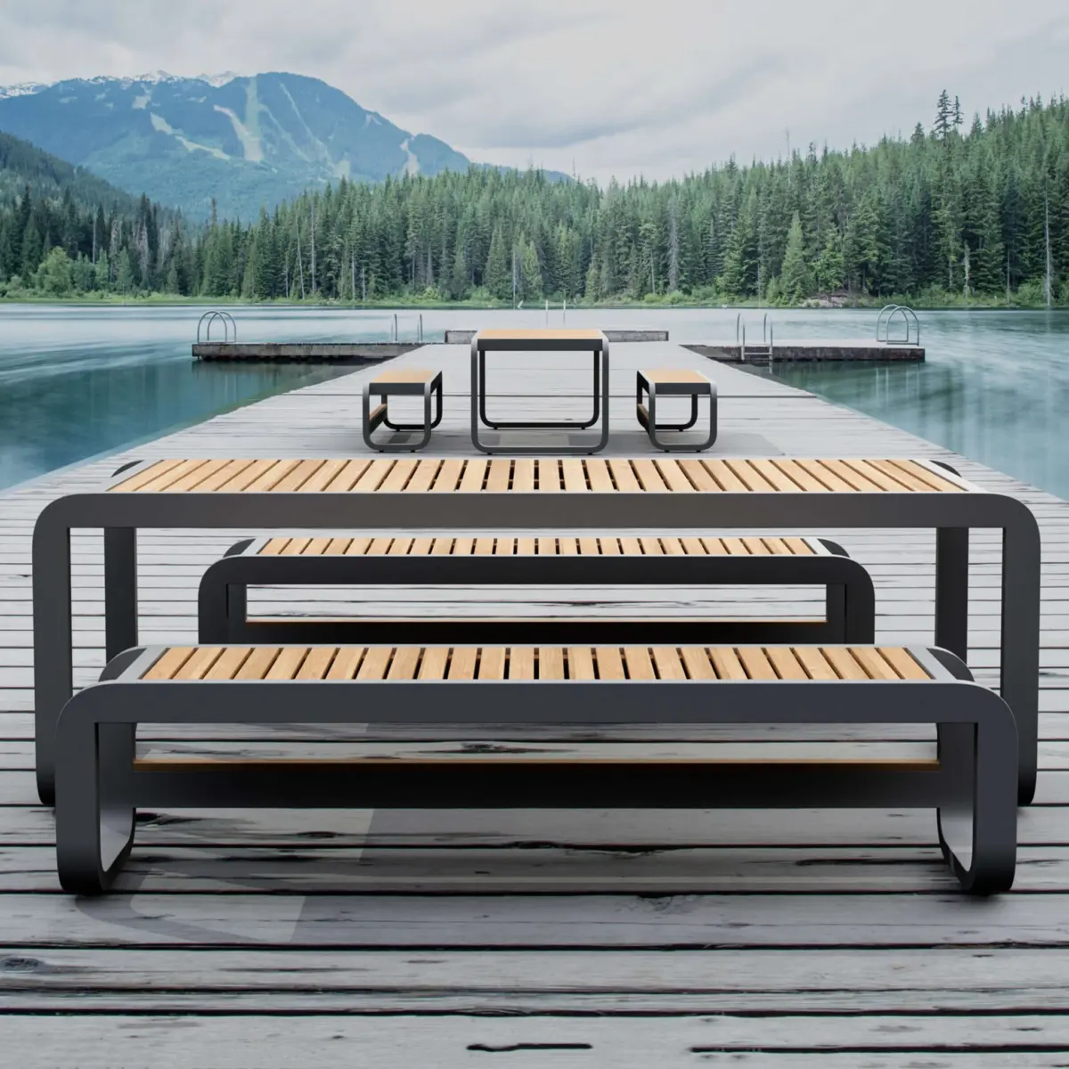 Anderson Teak - Monza 3-pieces sets - Image 1