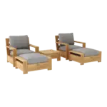 Anderson Teak - SET-524 5-pc Madera Deep Seating - Image 3
