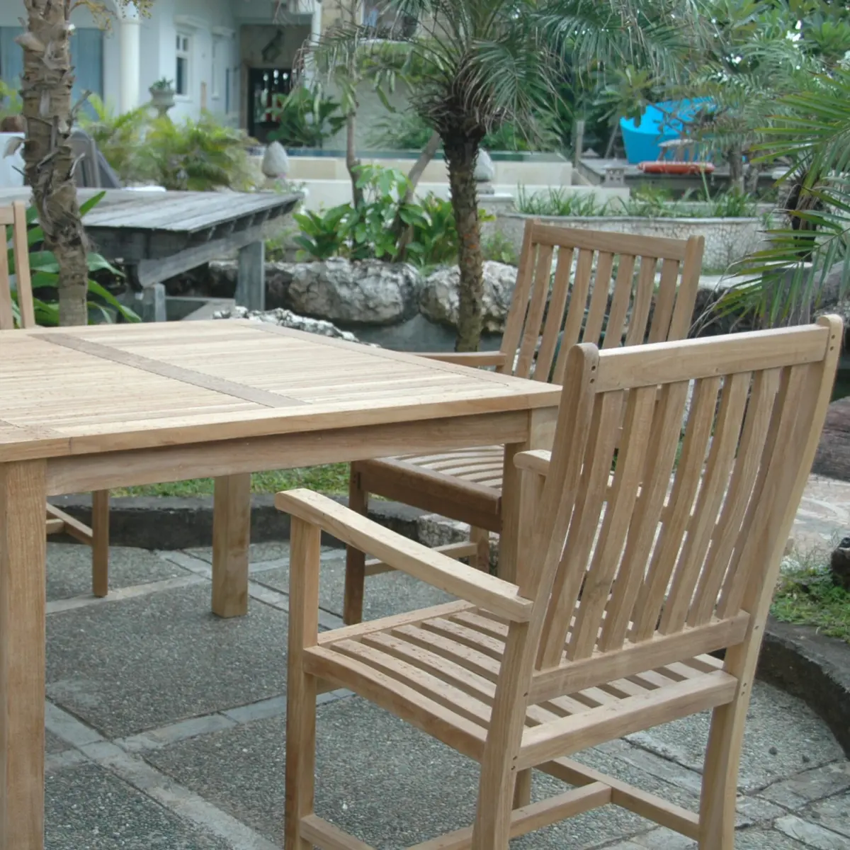 Anderson Teak - Windsor Wilshire 5-Pieces Dining Set - Image 3
