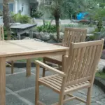 Anderson Teak - Windsor Wilshire 5-Pieces Dining Set - Image 3