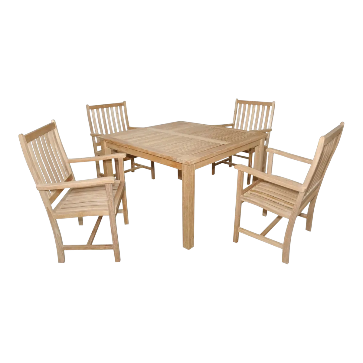 Anderson Teak - Windsor Wilshire 5-Pieces Dining Set - Image 6