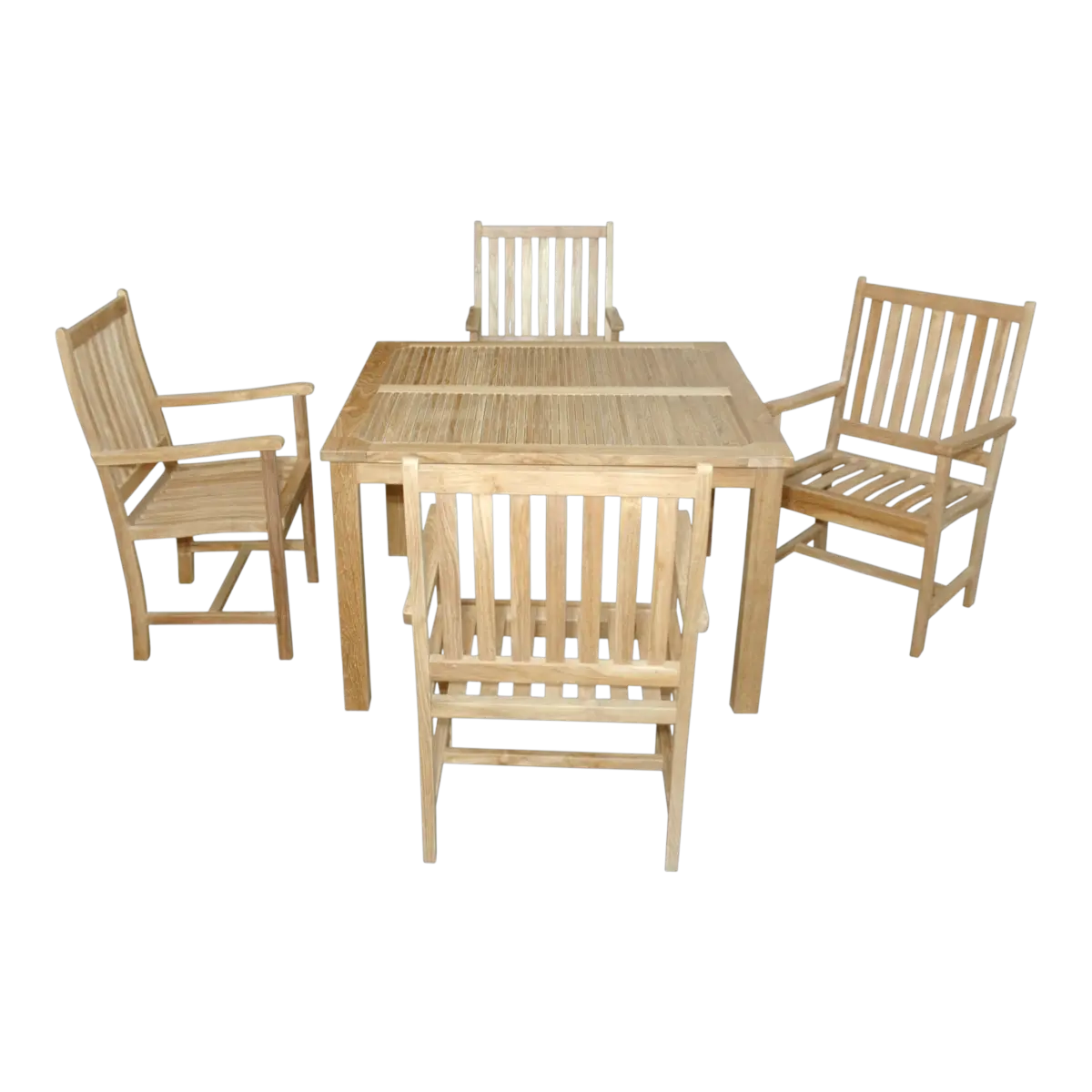 Anderson Teak - Windsor Wilshire 5-Pieces Dining Set - Image 5