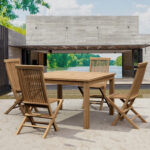 Anderson Teak - Windsor Classic 5-Pieces Folding Dining Chair