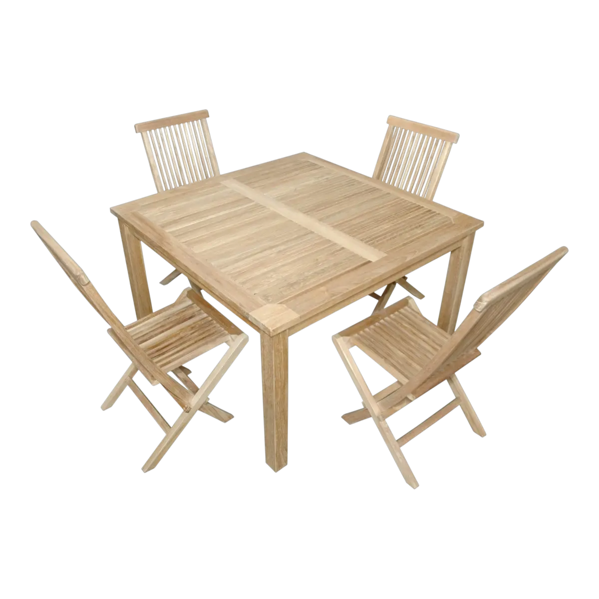 Anderson Teak - Windsor Classic 5-Pieces Folding Dining Chair - Image 4