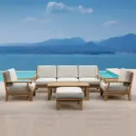 Anderson Teak - Riviera Luxe 8-Pieces Modular Set