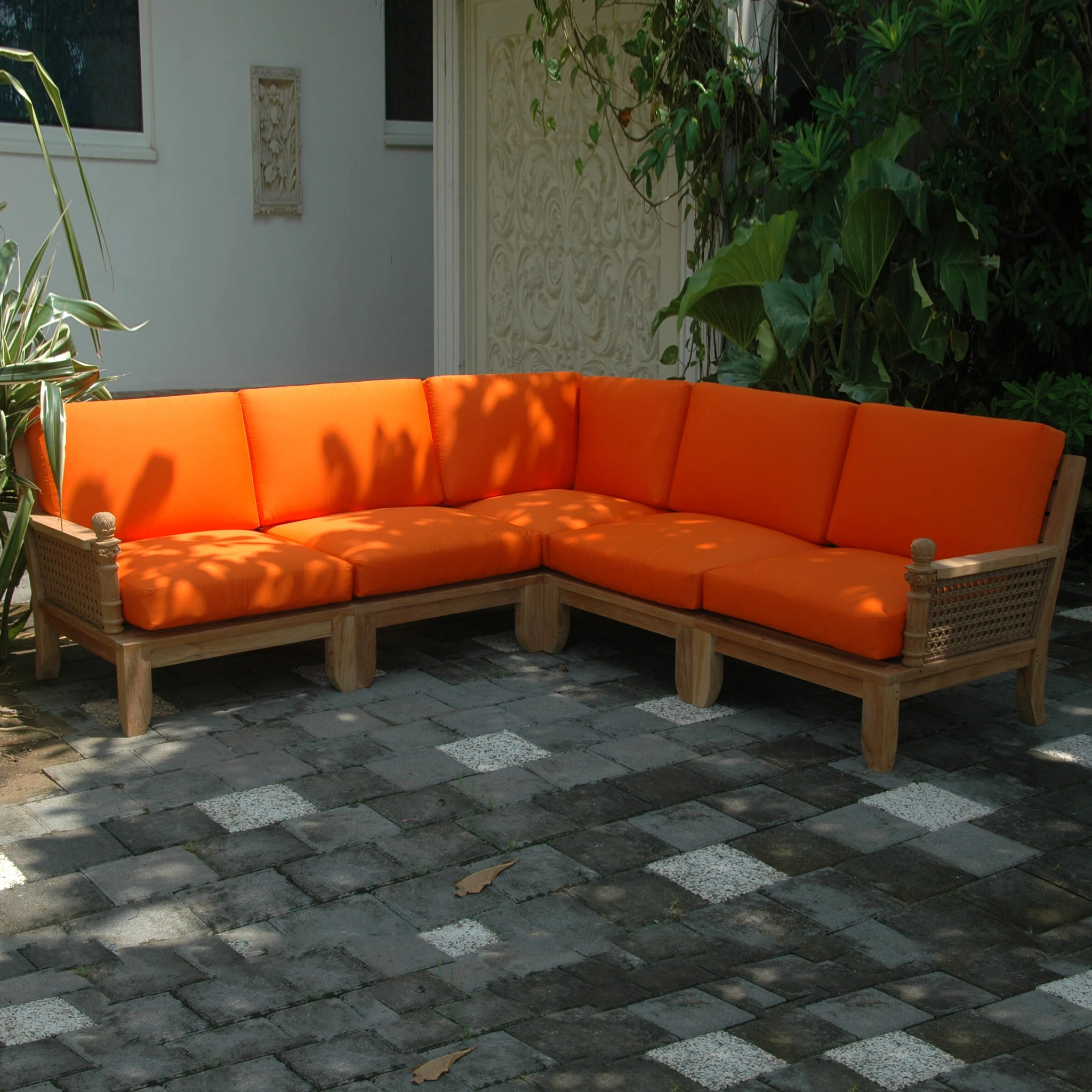SET-66.1 Anderson Teak - Luxe 5-Pieces Modular Set - Image 3