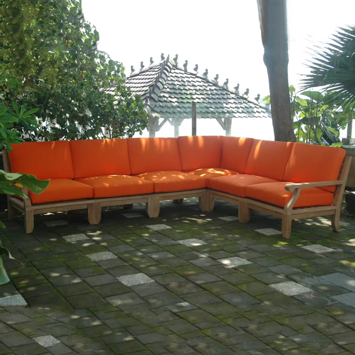 Anderson Teak - Riviera Luxe 6-Pieces Modular Set B - Image 3