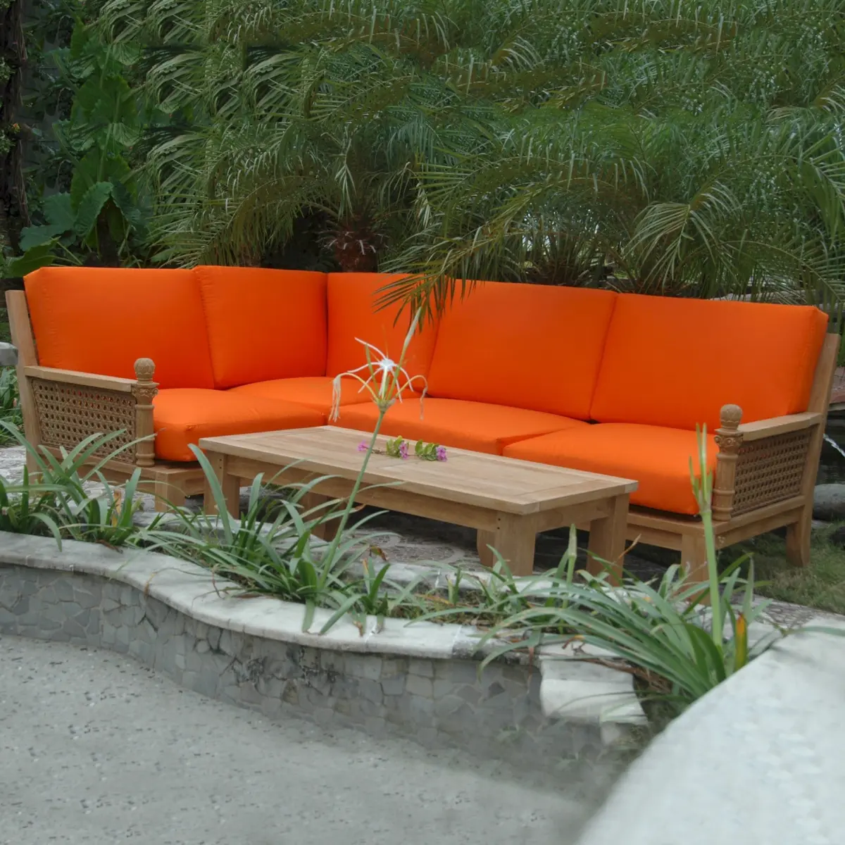 Anderson Teak - Luxe 5-Pieces Modular Set - Image 3