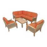 Anderson Teak - Luxe 7-Pieces Modular Set - Image 10