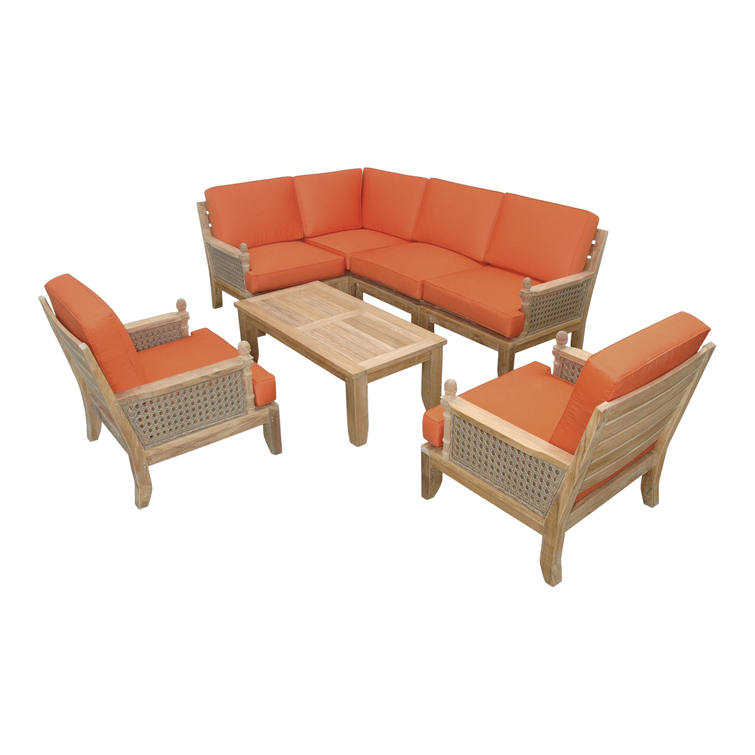 SET-73.1-5417 Anderson Teak - Luxe 7-Pieces Modular Set - Image 10