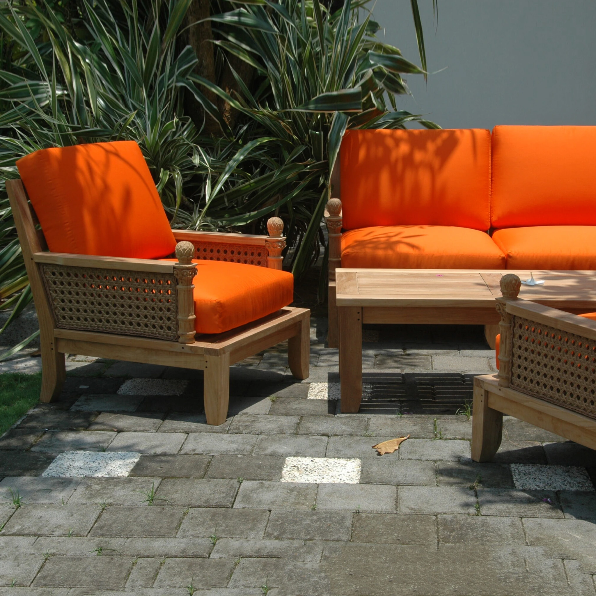 SET-73.10 Anderson Teak - Luxe 7-Pieces Modular Set - Image 9