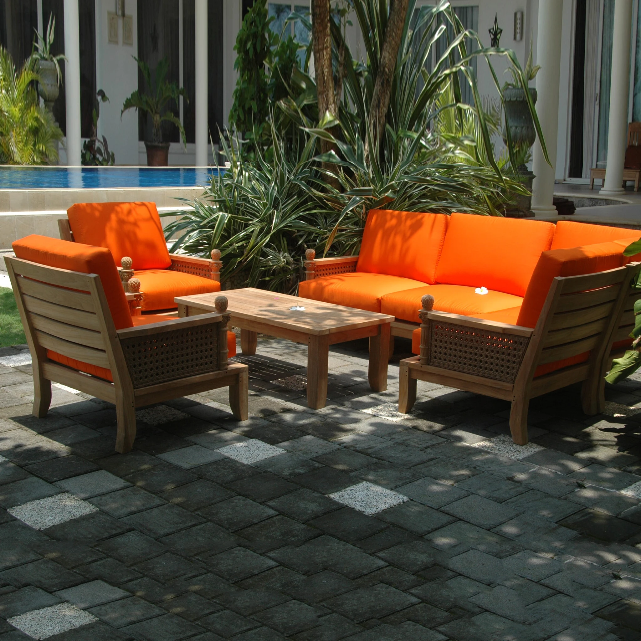 SET-73.6 Anderson Teak - Luxe 7-Pieces Modular Set - Image 7