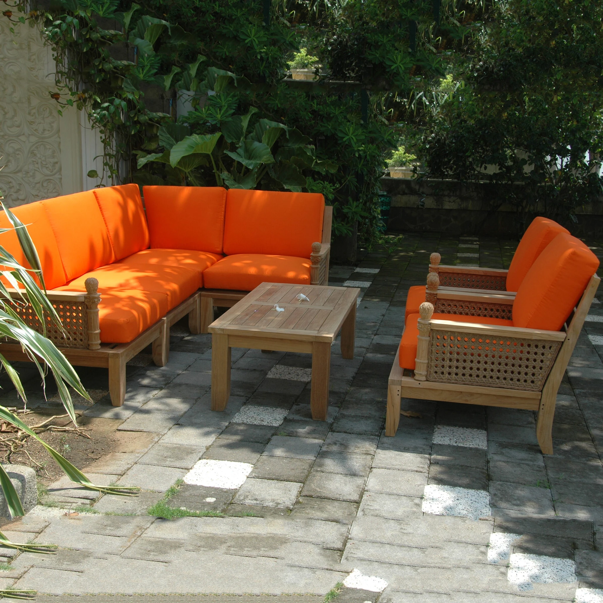 SET-73.8 Anderson Teak - Luxe 7-Pieces Modular Set - Image 3