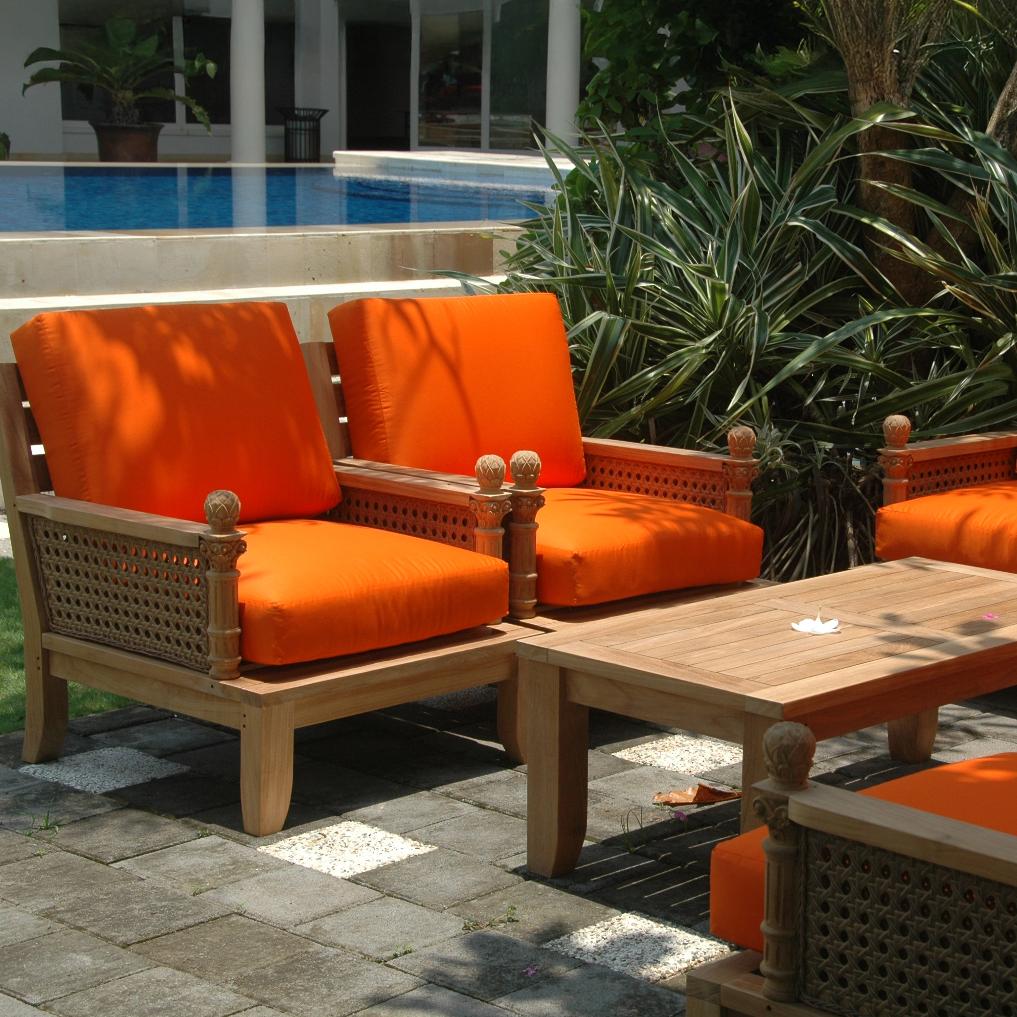 SET-74.3 Anderson Teak - Luxe 8-Pieces Modular Set - Image 4