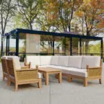 Anderson Teak - Luxe 8-Pieces Modular Set