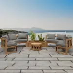 Anderson Teak - SET-809 Circular Modular Deep Seating Set