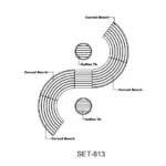 Anderson Teak - SET-813 Circular Modular Deep Seating Set - Image 5