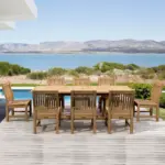 Anderson Teak - Bahama Sahara 9-Pieces 8' Rectangular Dining Set - Image 2