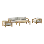 Anderson Teak - SET-851 4-pc Smyrna Deep Seating Set - Image 2