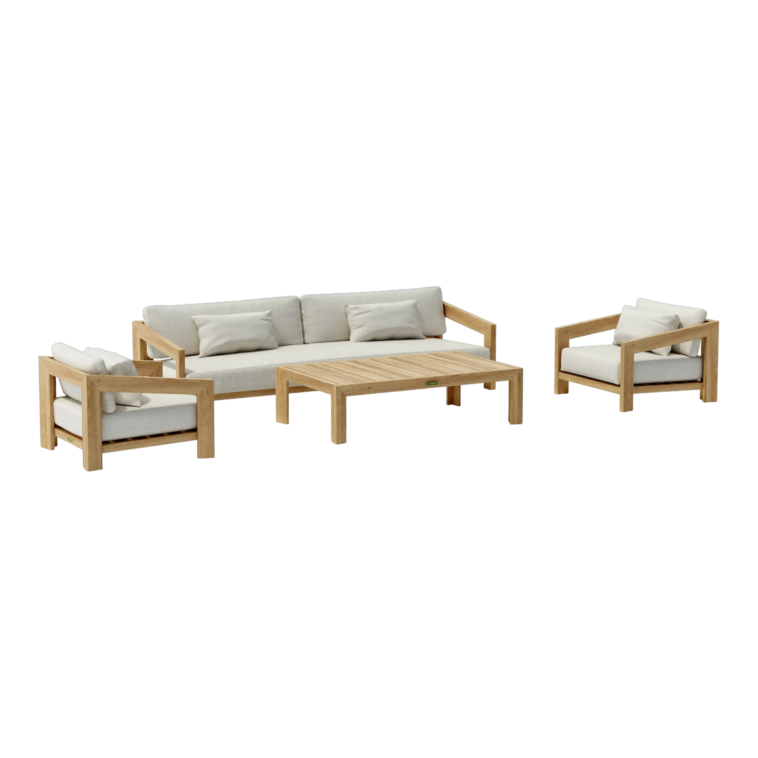 SET-851_white-studio_cam01 Anderson Teak - SET-851 4-pc Smyrna Deep Seating Set - Image 2