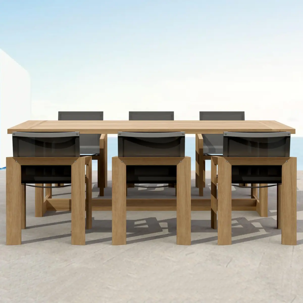Anderson Teak - SET-856 7-pc Smyrna Dining Table Set - Image 1