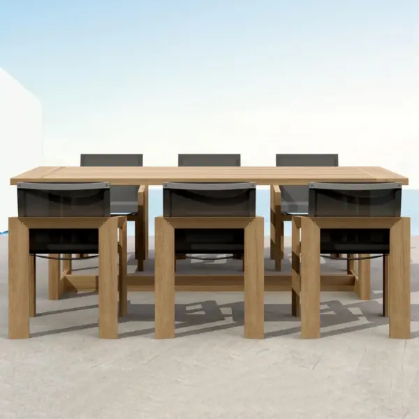 Anderson Teak - SET-856 7-pc Smyrna Dining Table Set
