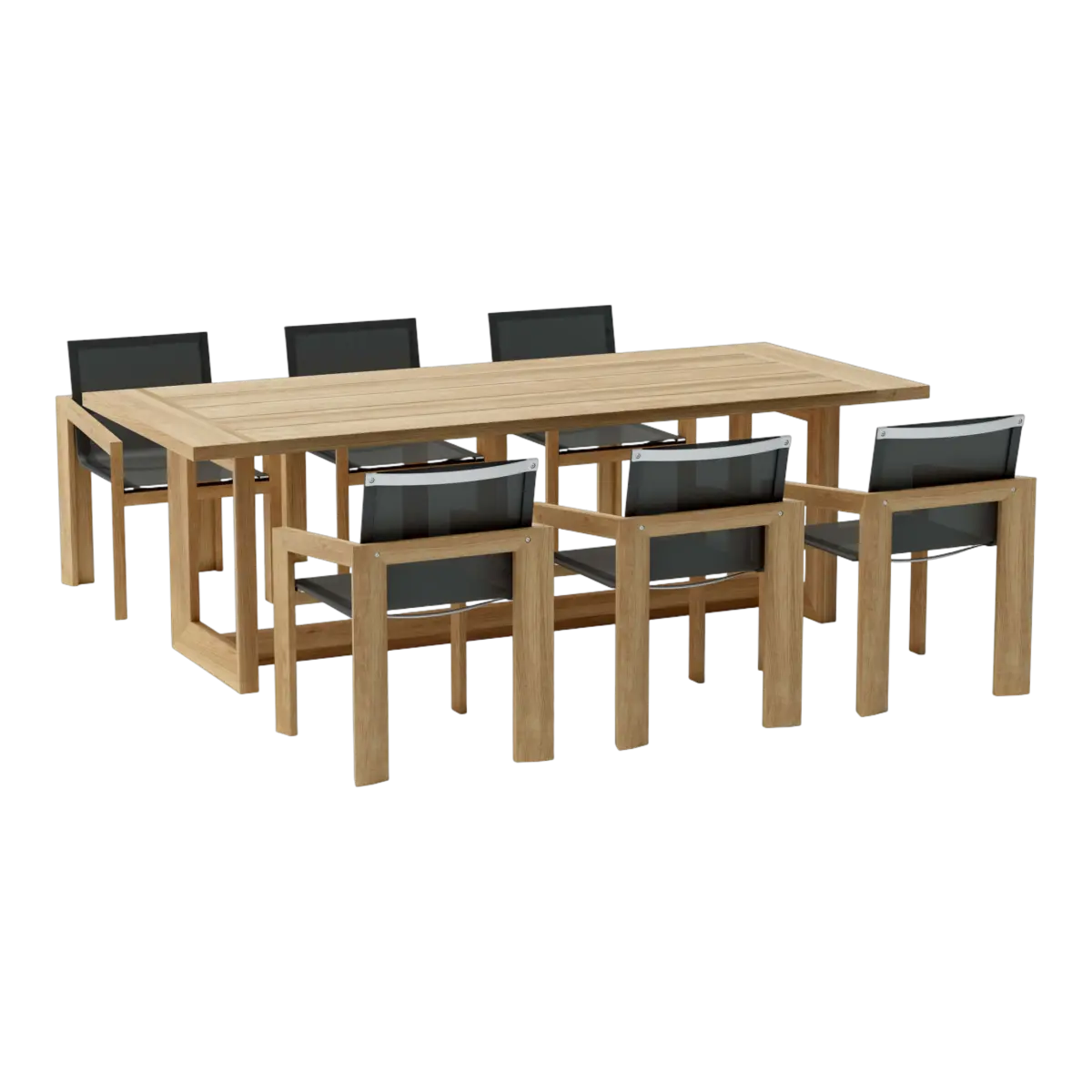 Anderson Teak - SET-856 7-pc Smyrna Dining Table Set - Image 2