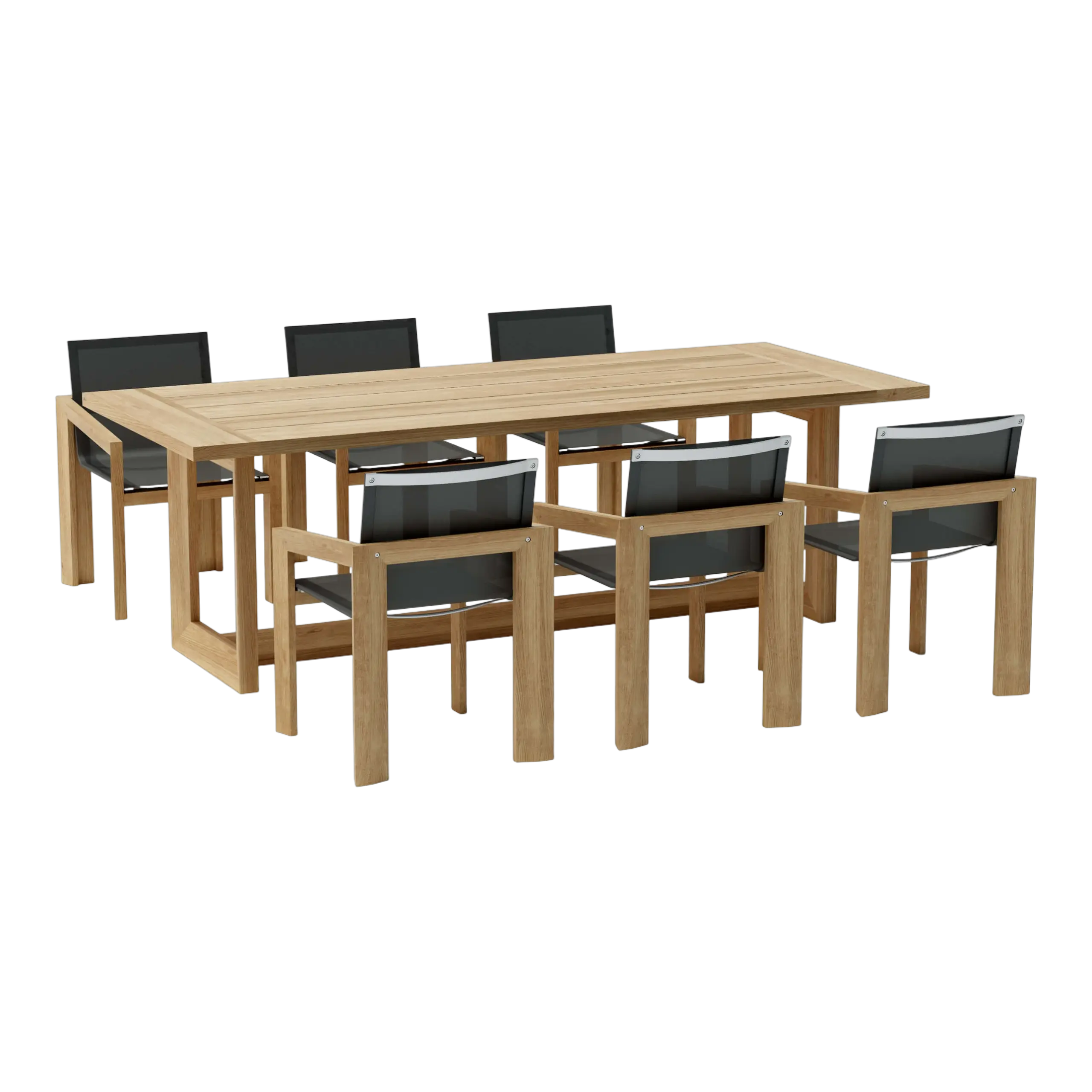 SET-856_white-studio_cam01 Anderson Teak - SET-856 7-pc Smyrna Dining Table Set - Image 2