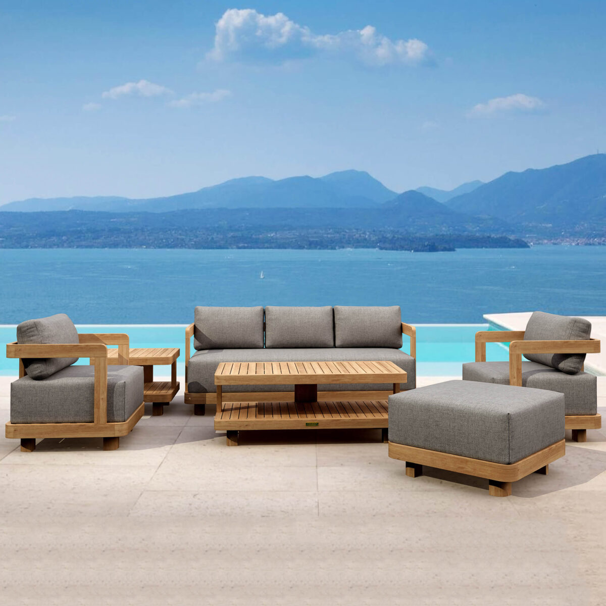 Anderson Teak - SET-901 6-pc Granada Deep Seating - Image 1