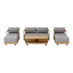 Anderson Teak - SET-902 6-pc Granada Deep Seating - Image 2