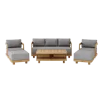 Anderson Teak - SET-903 6-pc Granada Deep Seating - Image 2