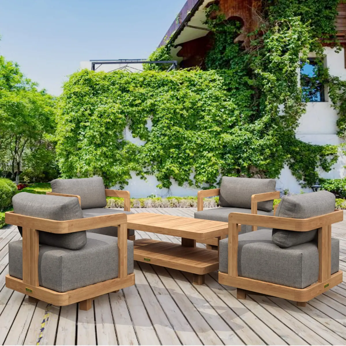 Anderson Teak - SET-904 5-pc Granada Deep Seating - Image 1
