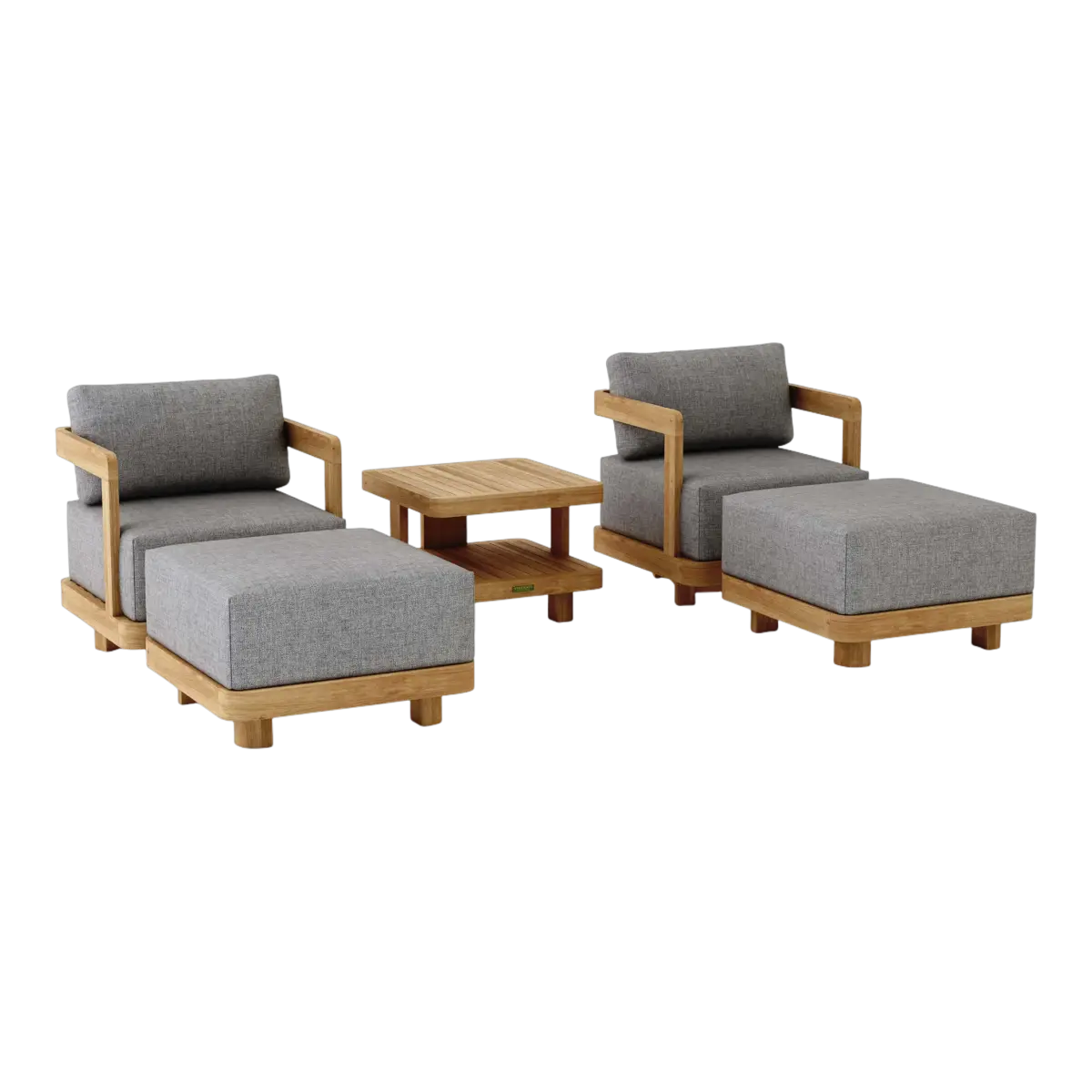 Anderson Teak - SET-905 5-pc Granada Deep Seating - Image 2
