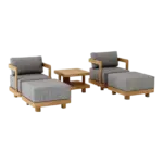 Anderson Teak - SET-905 5-pc Granada Deep Seating - Image 2