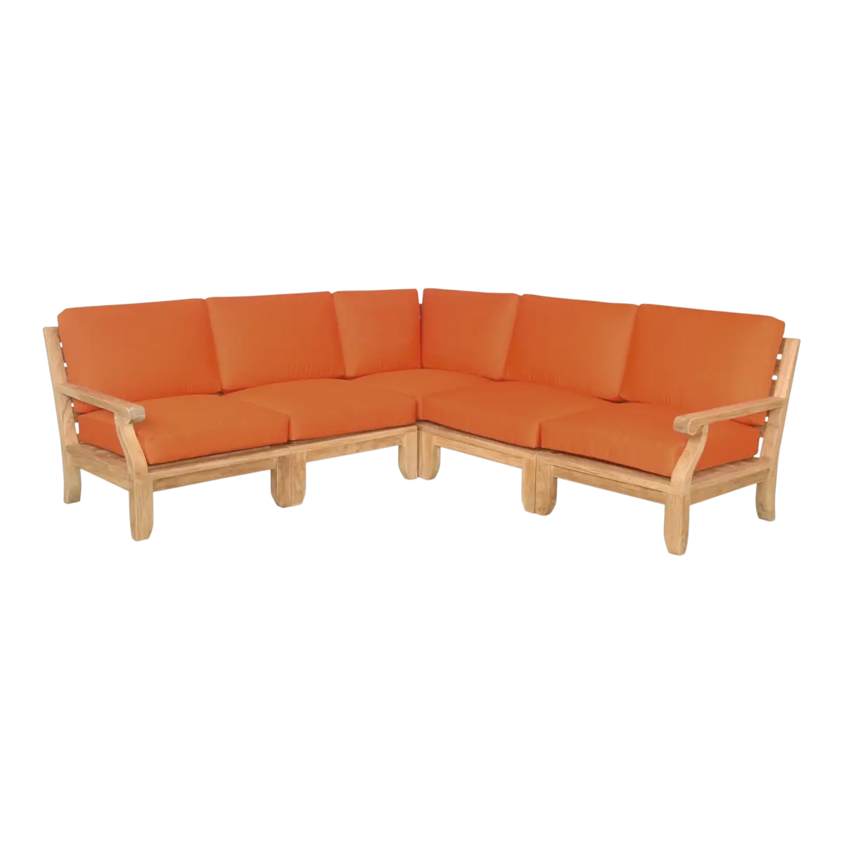 Anderson Teak - Riviera Luxe 7-Pieces Modular Set With Rectangular Table A - Image 4