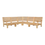 Anderson Teak - Riviera Luxe 5-Pieces Modular Set - Image 6