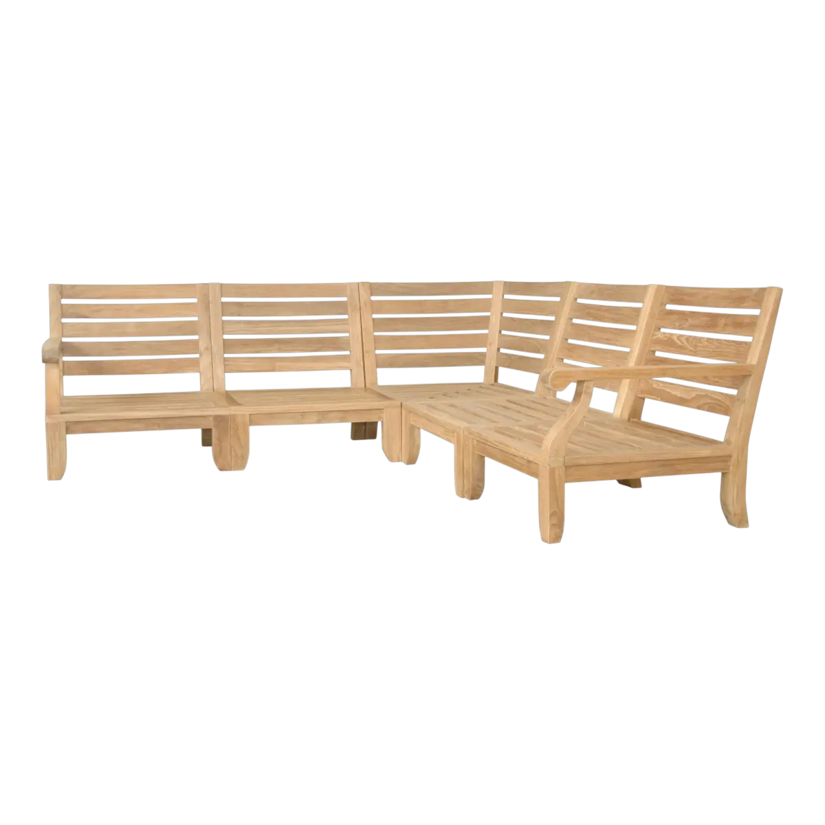 Anderson Teak - Riviera Luxe 5-Pieces Modular Set - Image 5