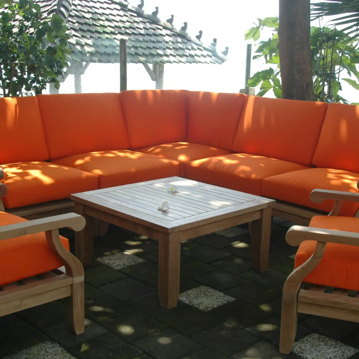 Anderson Teak - Riviera Luxe 8-Pieces Modular Set - Image 5